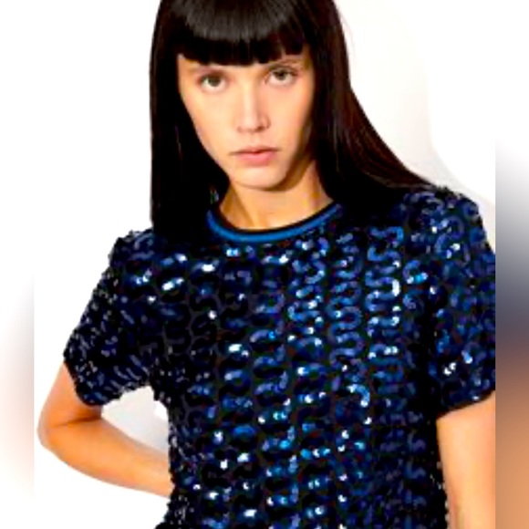 Brand New ARMANI EXCHANGE
Shop Armani Exchange Sequin-embellished Shift Dress - Picture 2 of 9